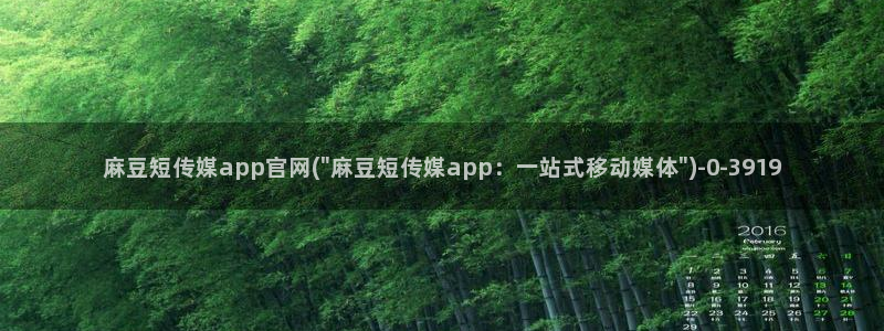 麻豆视频入口资源